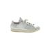 Adidas Stan Smith Sneakers: Silver Print Shoes - Women's Size 7 - Round Toe