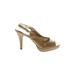 Rampage Heels: Tan Shoes - Women's Size 6 1/2