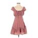 showpo Casual Dress - A-Line: Red Dresses - Women's Size 4