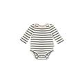 Baby Gap Long Sleeve Onesie: Ivory Bottoms - Size 0-3 Month