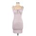 Shein Casual Dress - Bodycon Sweetheart Sleeveless: Pink Dresses - Women's Size Medium