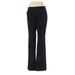 Gianni Bini Dress Pants - Mid/Reg Rise: Black Bottoms - Women's Size 12