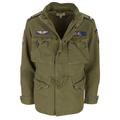 Polo Ralph Lauren Feldjacke "M65 COMBAT-LINED-JACKET" Herren OLIVE MOUNTAIN W/, Gr. M, Baumwolle, Jacke