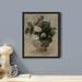 SIGNLEADER Vintage Flowers In Vase Wall Art Floral Botanical Painting Prints Decor For Living Room Bedroom Framed On Print in Green | Wayfair