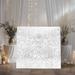 FashionSecretsLLC 36 Shimmer Sequins Wall Panels Backdrop Party Birthday Wedding Bridal Showers Decoration in White | 12 H x 12 W x 0.1 D in | Wayfair