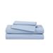 Latitude Run® Toleda 200 Thread Count 100% Cotton Percale Sheet Set Cotton Percale in Blue | Queen + 2 Pillow Cases | Wayfair
