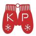 The Holiday Aisle® Metal Monogram Mittens Holiday Shaped Ornament Metal in Red | 4 H x 4 W x 0.05 D in | Wayfair 40738D1C75094EE3BF2F14511B8280B6