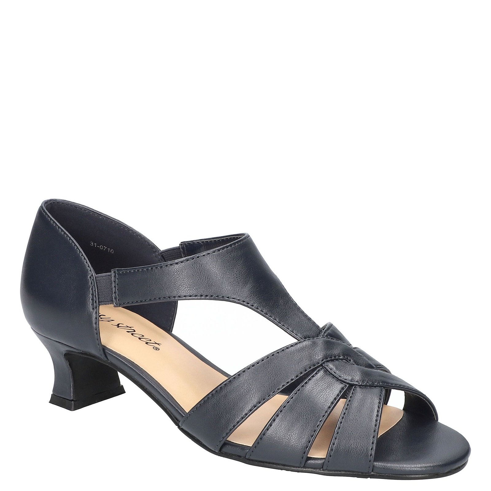 Easy Street Essie - Womens 10 Navy Sandal Medium