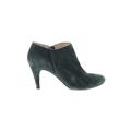 Vince Camuto Heels: Teal Solid Shoes - Women's Size 10 - Round Toe