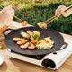 Poêle à barbecue antiarina 28 cm 30 cm 34 cm 38cm plaque coréenne cocinar 138 ustensiles de