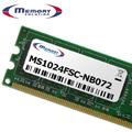 Memory Lösung ms1024fsc-nb072 1 GB Speicher-Modul – Module Arbeitsspeicher (1 GB, Laptop, grün, FSC Amilo A1640)