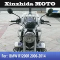 Parabrezza Per BMW R1200R R1200 1200 R 2006-2014 Moto Parabrezza Deflettori del Vento 2007 2008 2009 2010 2011 2012 2013 Grigio