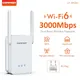 Ax3000/1800 wifi 6 repeater dual band 2.4 & 5ghz gigabit wireless extender 4 antenne wi-fi router