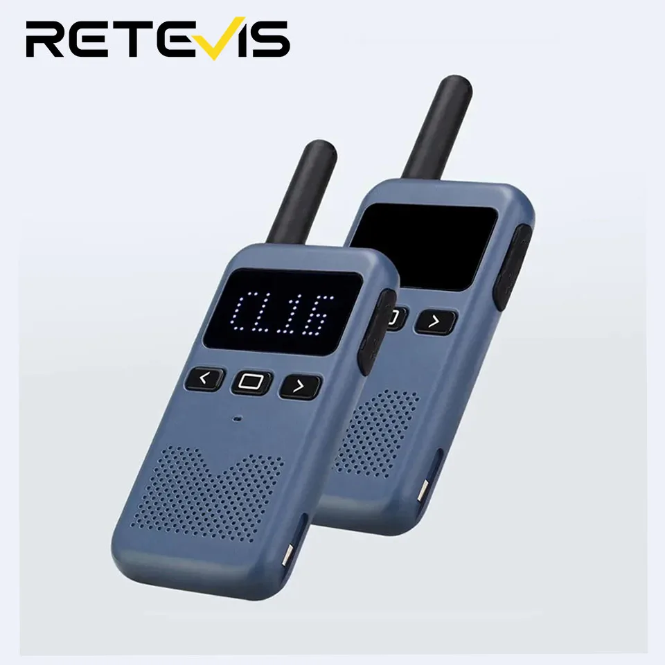 Walkie Talkie Mini Retevis USB Tipo C Telefono RB619 PMR 446 Radio Walkie-talkie 2 pezzi Radio bidirezionale Radio portatile PTT Hotel