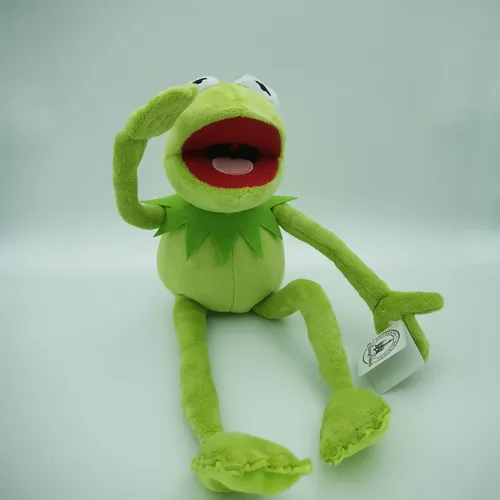 Kostenloser Versand 45cm = 17 7 Zoll Cartoon die Muppets Kermit Frosch Stofftiere Plüsch Jungen