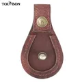 Tourbon Hunting Toe Pad Leather Shooting Gun Barrel Rest Toe Shoes Protector Muzzle Aganist Clay