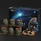 Hiya Toys Aliens Ovomorph Eggs & Facehugger Set for 3.75" Scale (1:18) Figures