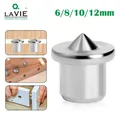 LAVIE 4pcs 6/8/10/12mm Tool Power Dowel Pins Center Point Set Dowel Tenon Center Set For Woodworking