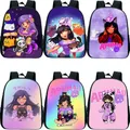 12 zoll Aphmau Mini Rucksack für Kinder Kindergarten Bookbag Jungen Mädchen Cartoon Schule Tasche