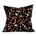 Emanuela Carratoni Baked Earth Terrazzo Throw Pillow