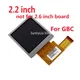 New 2.2 inch lcd screen for Gameboy Color TFT Module backlight LCD Screen display for GBC