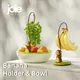 Joie Monkey Series Banana hanger Banana Holder Bowl Fruit Basket BPA Free Fruit Bowl Plate Kitchen