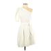 Nine West Casual Dress: Ivory Dresses - Women's Size Small