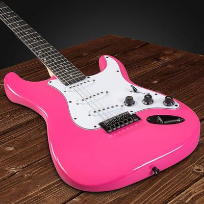 LyxPro CS 39" Electric Guitar Kit, Electric Guitar Beginner Kits with 6 Picks and More!