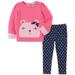 Kids Headquarters Little Sweater and Printed Leggings Set Size 5T