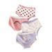 4-Pack Little Girls Soft Cotton Underwear Kids Breathable Comfort Panty Briefs Toddler Undies 2-10 Years