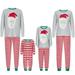 Nituyy Family Christmas Pajamas Matching Sets Xmas Matching Pjs for Adults Kids Holiday Home Xmas Family Sleepwear Set