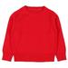 Wiueurtly Girls Fitted Long Sleeve Shirt Toddler Kids Little Girl Boys Solid Color Basic Pullover Knit Sweater Girls Sweater Cotton Pullover Knit Candy Base Layer