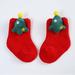 LYCAQL Baby Socks Christmas Baby Socks Toddlers Boys Girls Children Kids Socks Soft Bottom Toddler Shoes Socks Baby Girl (Green M )