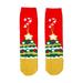 Baby Christmas Socks Cartoon Coral Velvet Stockings Children s Stockings Thickened Warm Sleeping Straight Socks