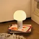 Lampe de table champignon moderne sans fil petite lampe de table tactile variateur de 3 couleurs