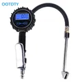 Tire Inflator Pressure Gauge Air Compressor Accessories with Dual Head Air Chuck 1/4" NPT for Car