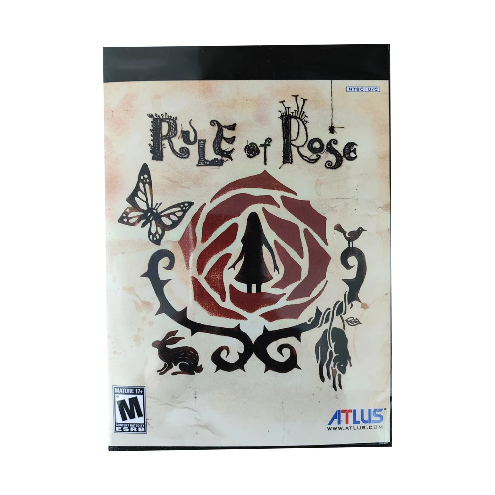 PS2 Role of Rose With Manual Copy Disc Game Unlock Console Station 2 Retro Optical Driver Retro Video Game Machine Parts