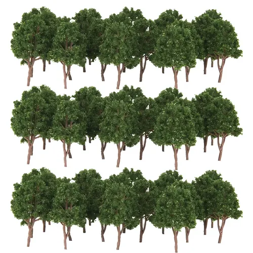Höhe 7 5 cm Miniatur Baum Modell abs Pflanzen materialien DIY Sand Tisch/Ho Zug Eisenbahn Szene
