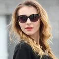 Fashion TR Memory Frame Polarized Women's Sunglasses High Quality Cat Eye Sunglasses Ultraviolet