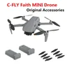 C-FLY Faith MINI Drone accessori originali 7.7V 2100mAh elica a batteria foglia d'acero per Faith