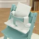 Baby Highchair Seat Cushion For Stokke Tripp Trapp Growth Stool Bebe Dinner Chair Replacement