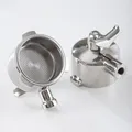 Portafiltro da 51mm con testa a doppio beccuccio per Delonghi EC685 EC680 Portafiltro per macchina per caffè espresso 51mm Cestino Delonghi Accessori