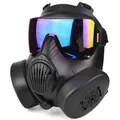 Schutz Taktische Atemschutz Maske Full Face Gasmaske für Airsoft Schießen Jagd Reiten CS Spiel