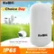Kuwfi 5,8g 450 MBit/s Wireless Bridge Outdoor-CPE-Router 1-2km Langstrecken-Zugangspunkt ap Client mit 8dbi Antenne ohne Einstellung