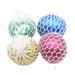 Soft and Sticky Stress Anxiety Tension Reliever Hand Muscle Therapy Stretchy Squishy Stress Ball Sensory Toy Party Favorite Game Prize -6pcsRandom Color