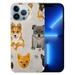 MAXPRESS FancyCase for iPhone 15 Pro Case Cute Dog Design Funny Cartoon Animal Pattern Protective Clear Case Compatible with iPhone 15 Pro (Cute Dogs)