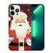 MAXPRESS Christmas Case for iPhone 15 6.1 Inch Protection Cover with Xmas Cute 3D Santa Doll Pattern Shockproof Ultra Slim Red Silicone Shell Compatible with iPhone 15 Santa Claus