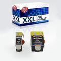 2x Tinte Schwarz + Color IBC Kompatibel für Samsung CJX-1000 CJX-1050W CJX-2000FW M+C 210 4 (1 x Schwarz 1 x Color (39ml Color))