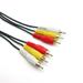 Cable Central LLC RCA Audio / Video Cable 3 RCA Male 6 Feet