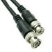 Cable Central LLC (5 Pack) BNC RG59/U Coaxial Cable Black BNC Male 75 Feet